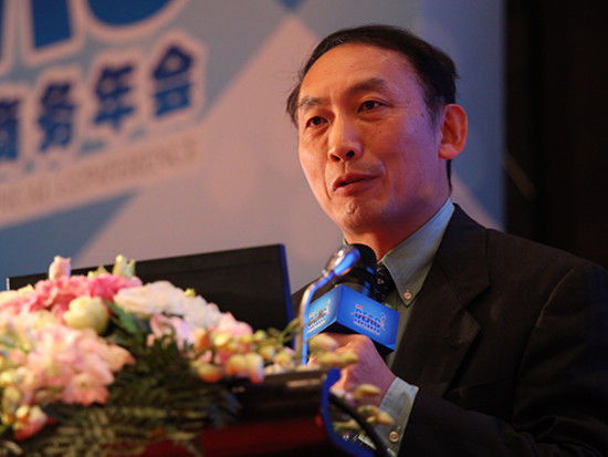 图文:1号店董事长于刚演讲